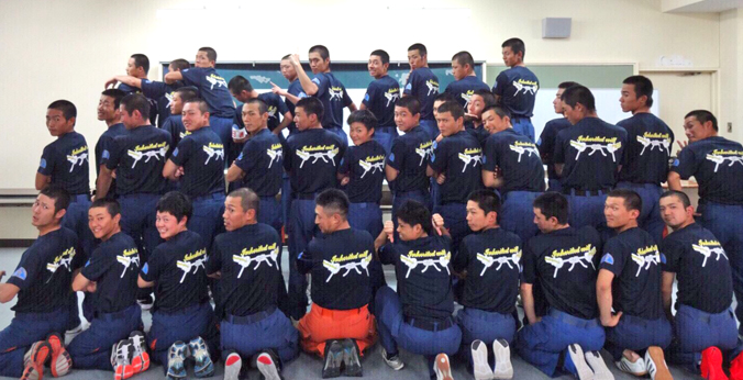 福岡県消防学校 第132期 初任教育 第3小隊 様 株式会社ライズ