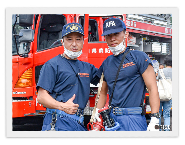 香川県消防学校 初任教育 第69期生 様 事例画像1