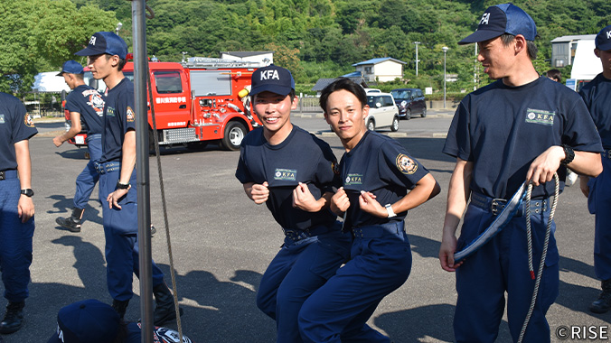 香川県消防学校 初任教育 第70期生 様 事例画像3