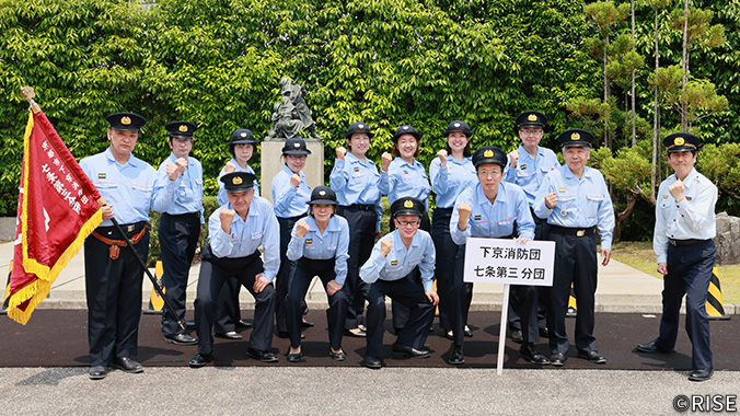 京都市下京消防団 七条第三分団 様 事例画像1