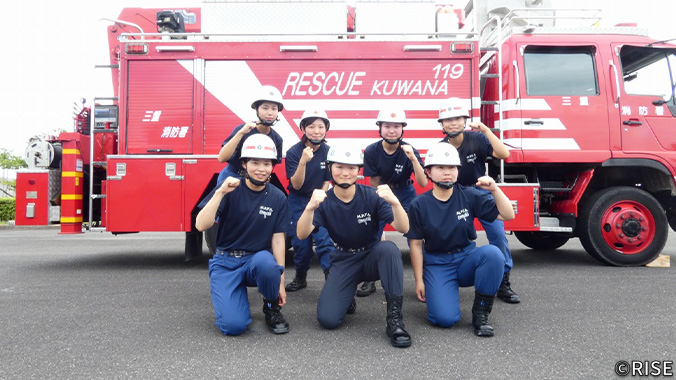 三重県消防学校 初任科 第62期 様 事例画像1