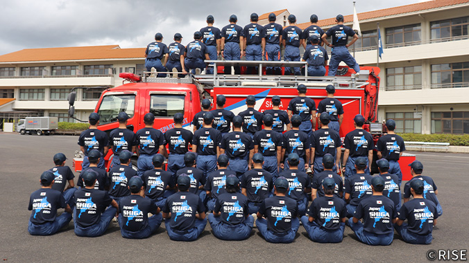 滋賀県消防学校 初任教育第66期 様 事例画像1