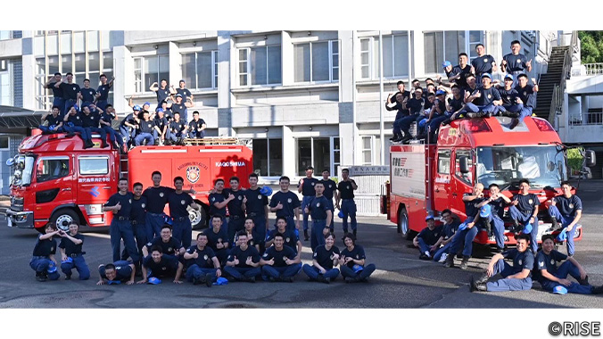 鹿児島県消防学校 第88期初任教育 様 事例画像1